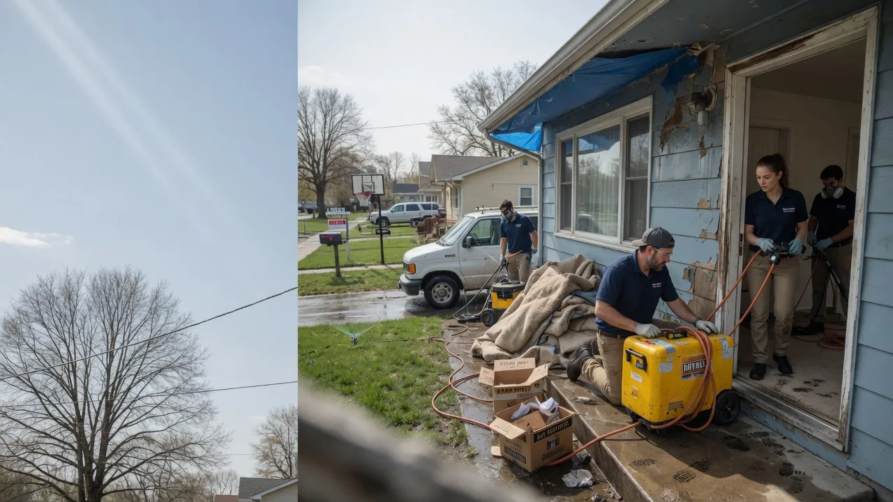 Basement Flood Cleanup in Dudley, MO near me